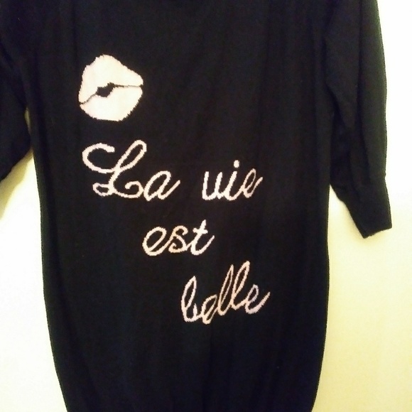 Forever 21 Blk Dress/Shirt. - Picture 3 of 3